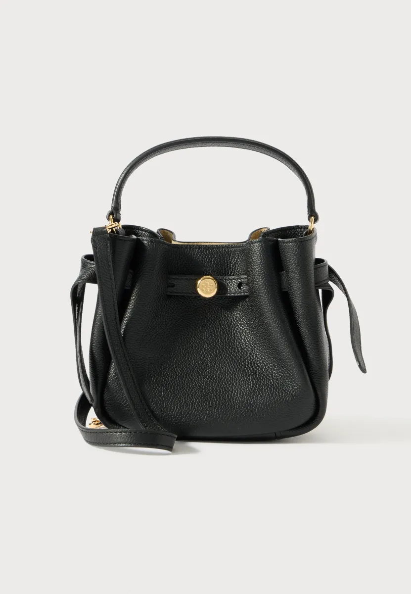 ROMY MINI BUCKET BAG - Handtasche - black