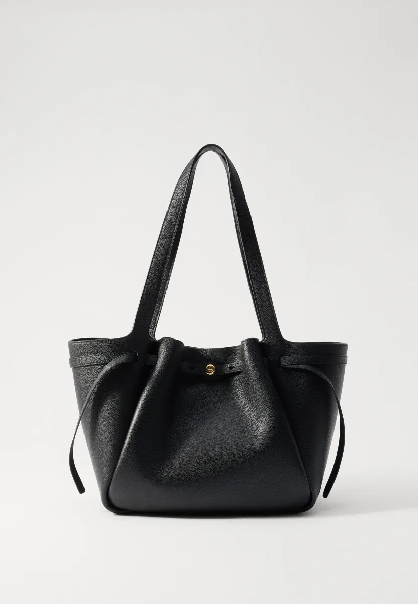 ROMY PEBBLED TOTE - Shopping Bag - black