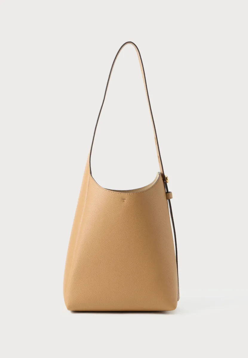 ROMY SMALL HOBO BAG - Handtasche - tiramisu