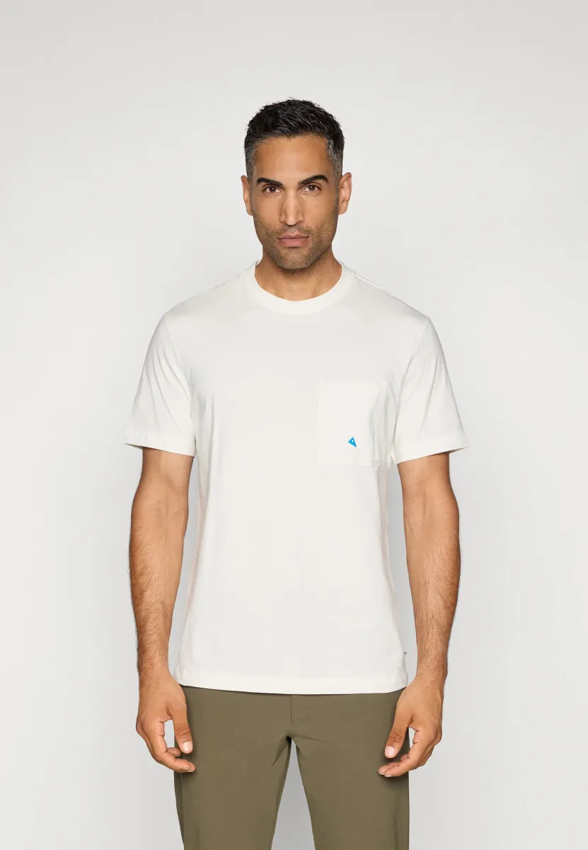 ROOT POCKET TEE - T-Shirt print - snow