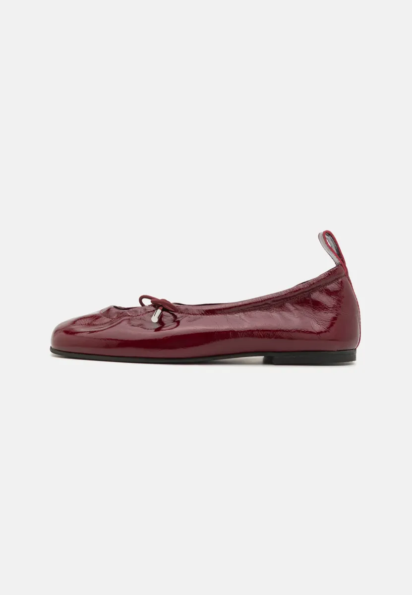 ROSALIND BALLET FLATS - Klassischer Ballerina - onix burgundy