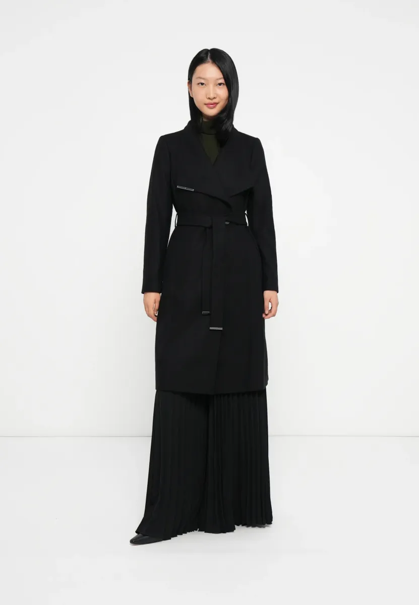 ROSE - Klassischer Mantel - black