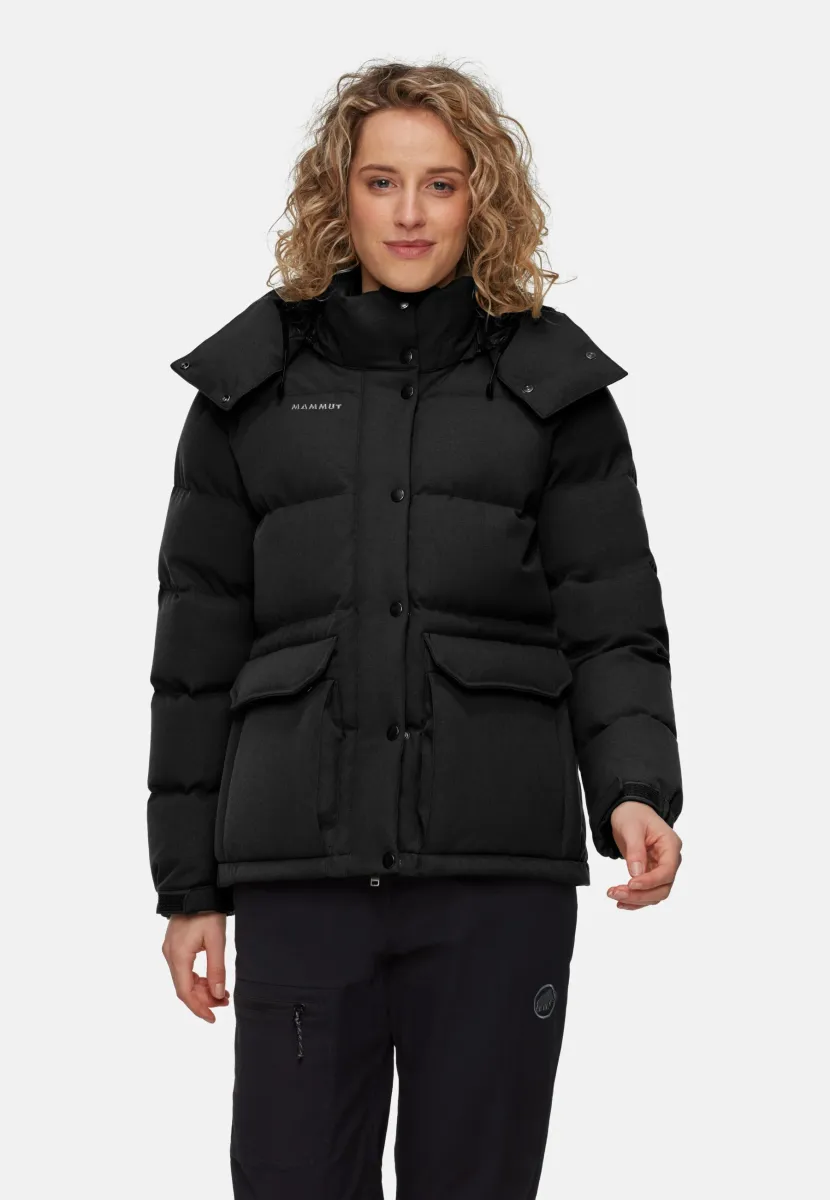 ROSEG IN HOODED - Daunenjacke - black