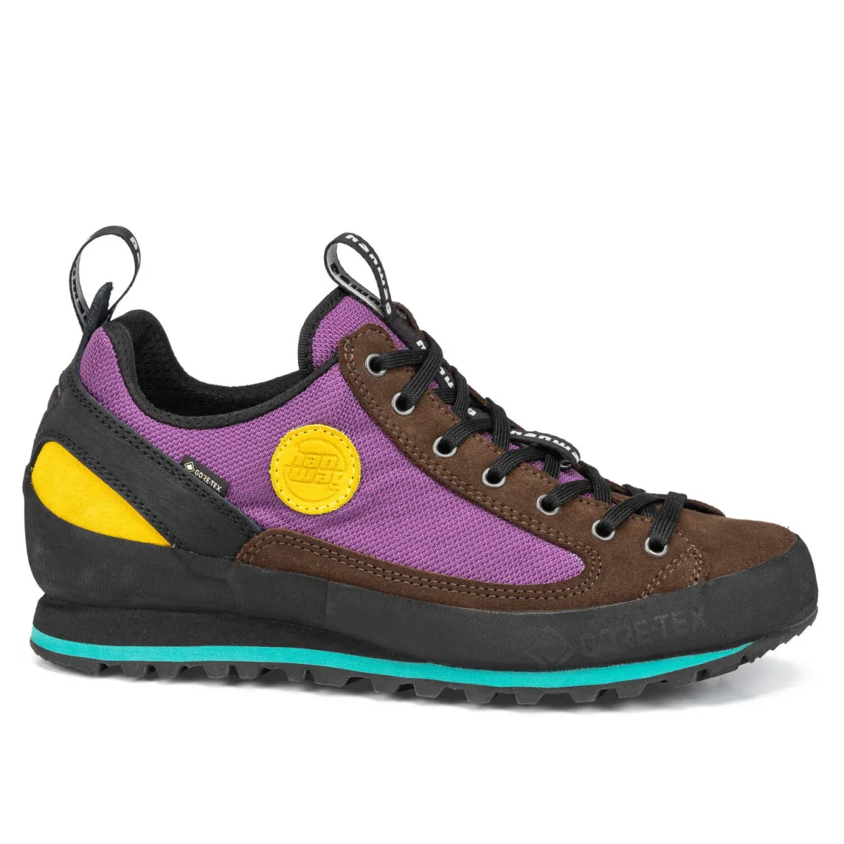 ROTPUNKT LOW GORE TEX - Hikingschuh - brown/violet