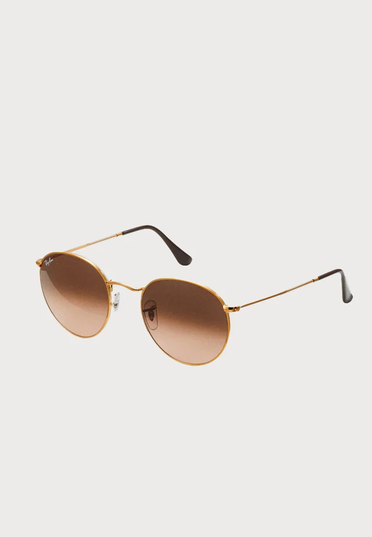 ROUND UNISEX - Sonnenbrille - bronze/copper