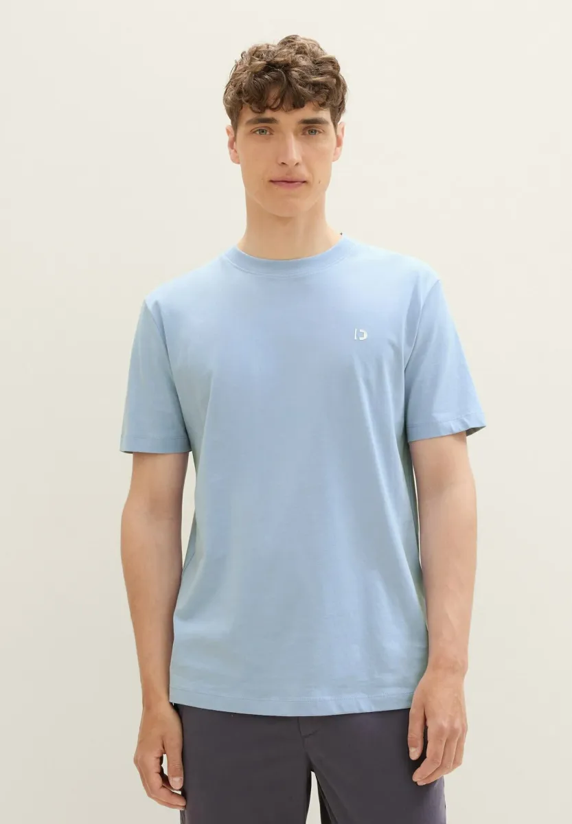 ROUNDED HEM - T-Shirt basic - brunnera blue