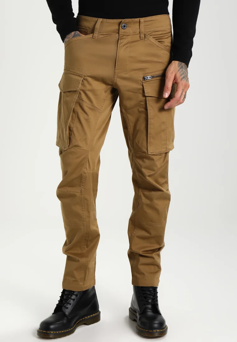 ROVIC ZIP 3D TAPERED - Cargohose - beige