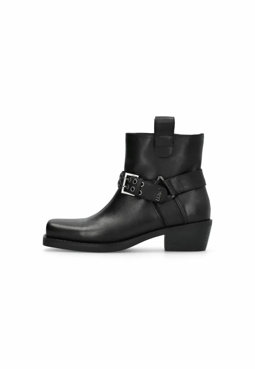 ROXY - Cowboy-/Bikerstiefelette - black