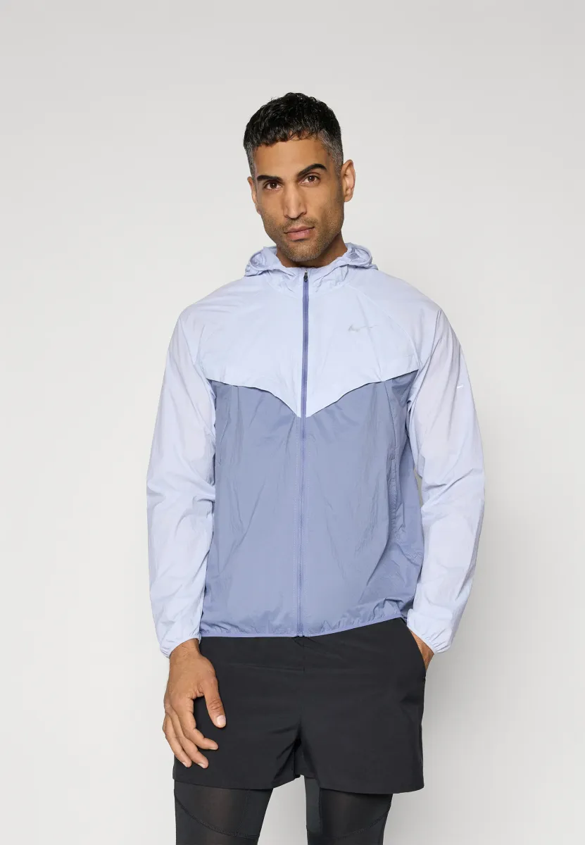 RPL STRIDE - Windbreaker - ghost world/indigo