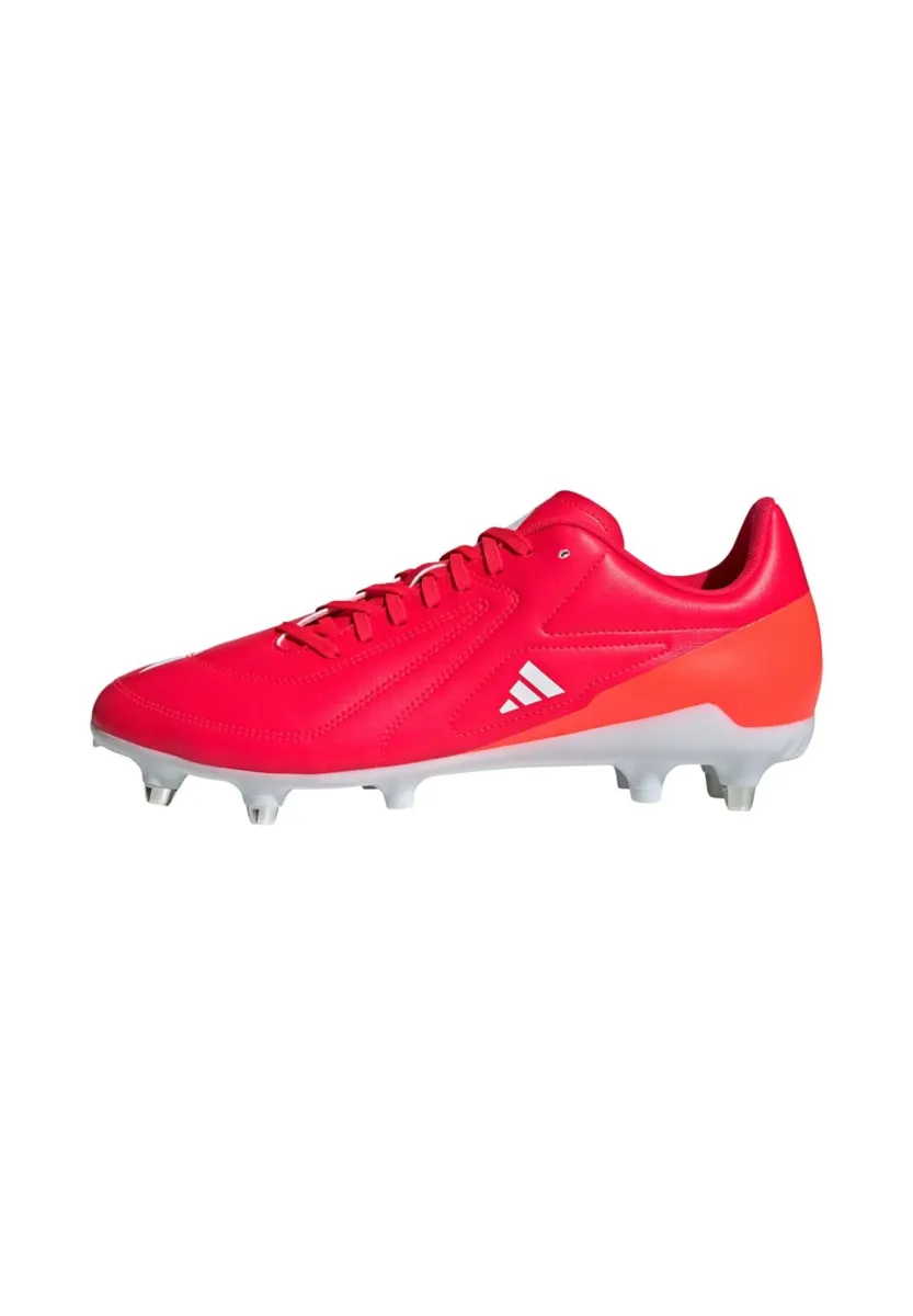 RS15 SOFT GROUND RUGBY - Fußballschuhe für festen Untergrund - lucid red cloud white team solar orange