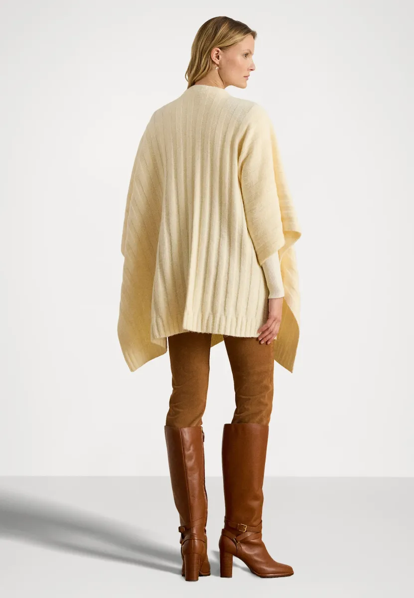RUANA - Cape - cream