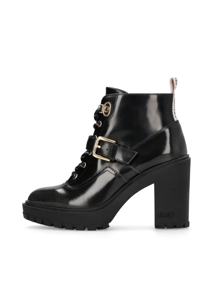 RUBY  - Schnürstiefelette - black