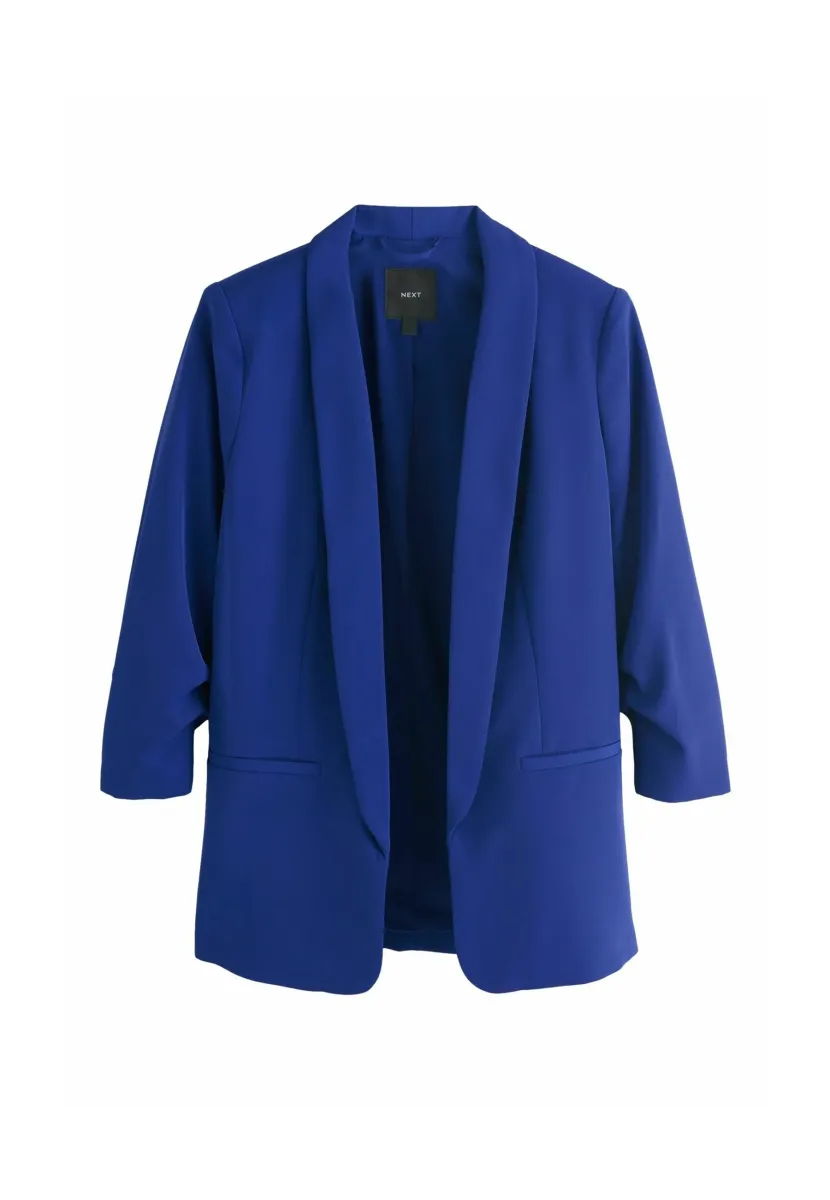 RUCHED SLEEVE TALL - Blazer - blue