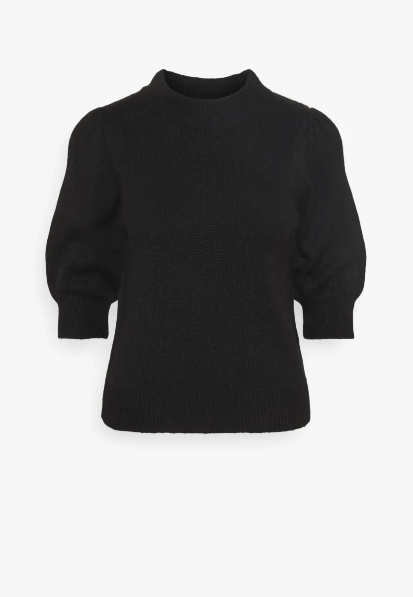 RUE - Strickpullover - black