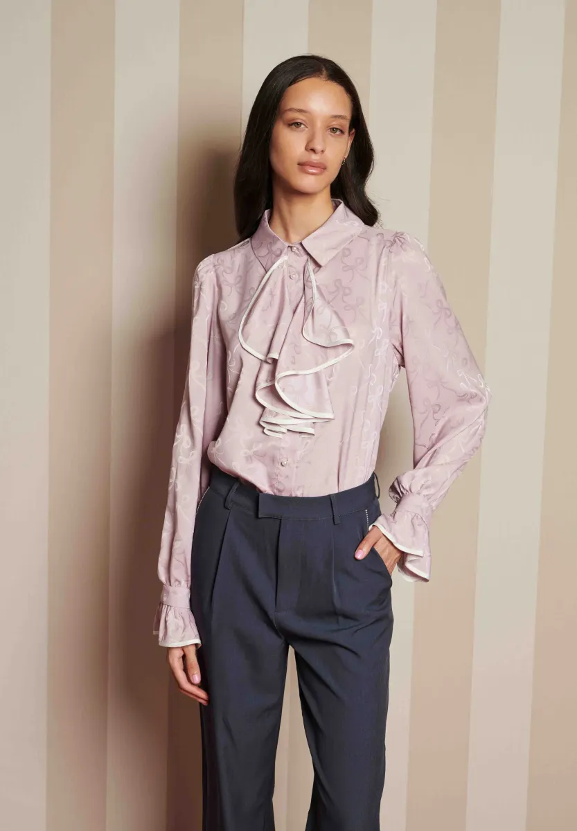 RUFFLE - Hemdbluse - lilac