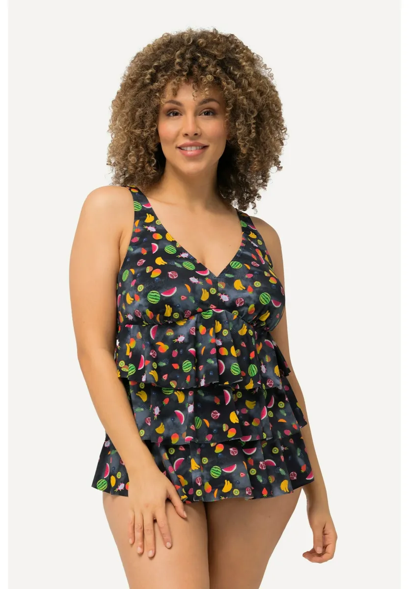 RUFFLED  SET - Badeanzug - black