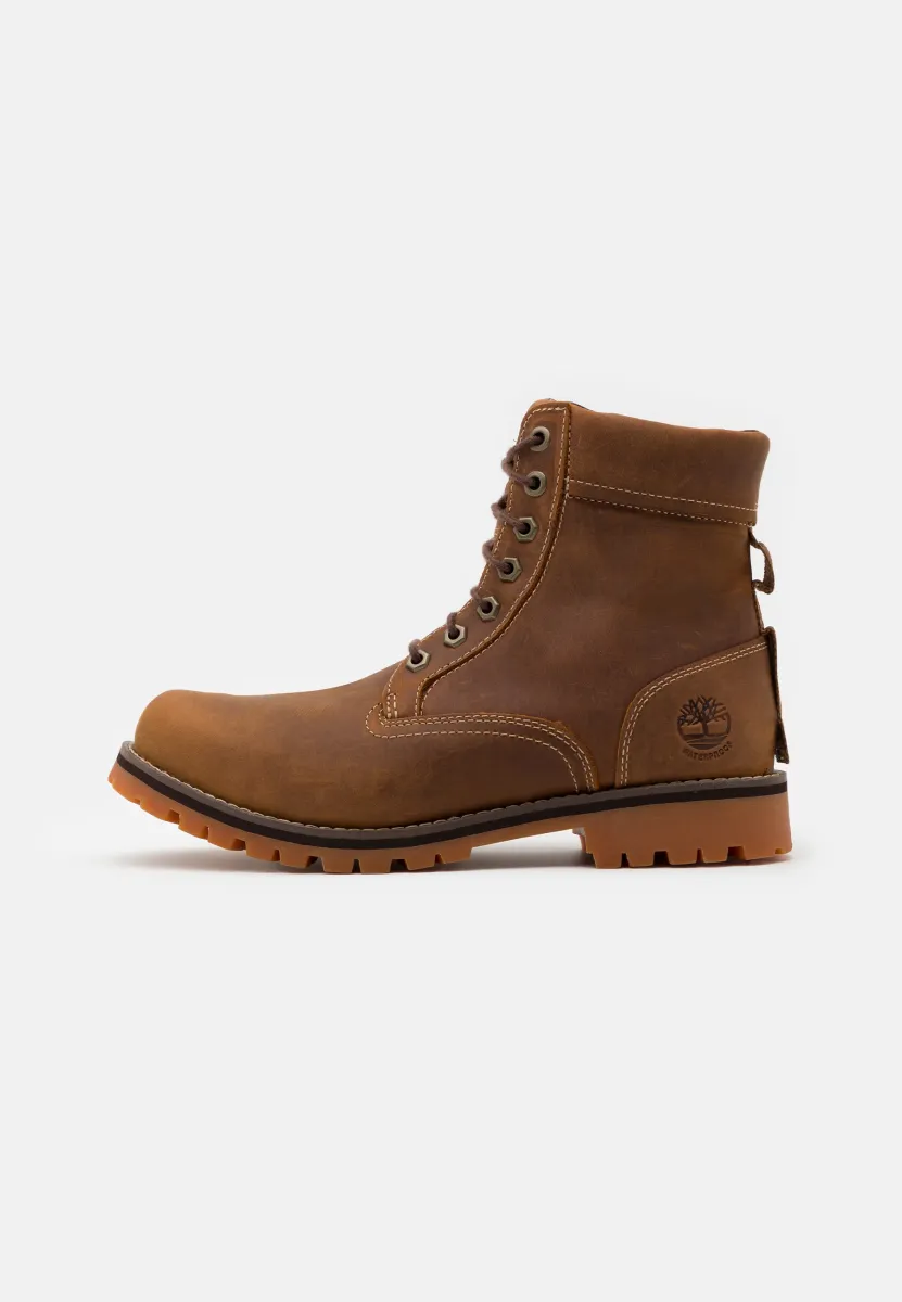 RUGGED 6 IN PLAIN TOE WP - Schnürstiefelette - rust
