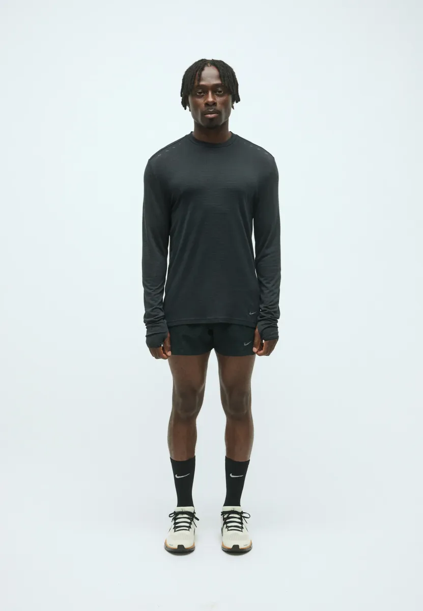 RUN - Langarmshirt - black/anthracite