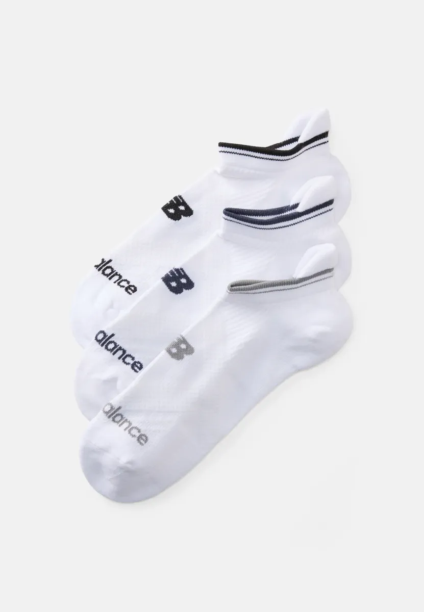 RUN NO SHOW UNISEX 3 PACK - Füßlinge - white