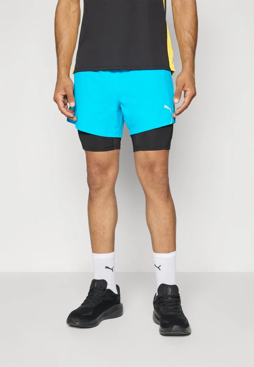 RUN SHORT - Kurze Sporthose - speed blue