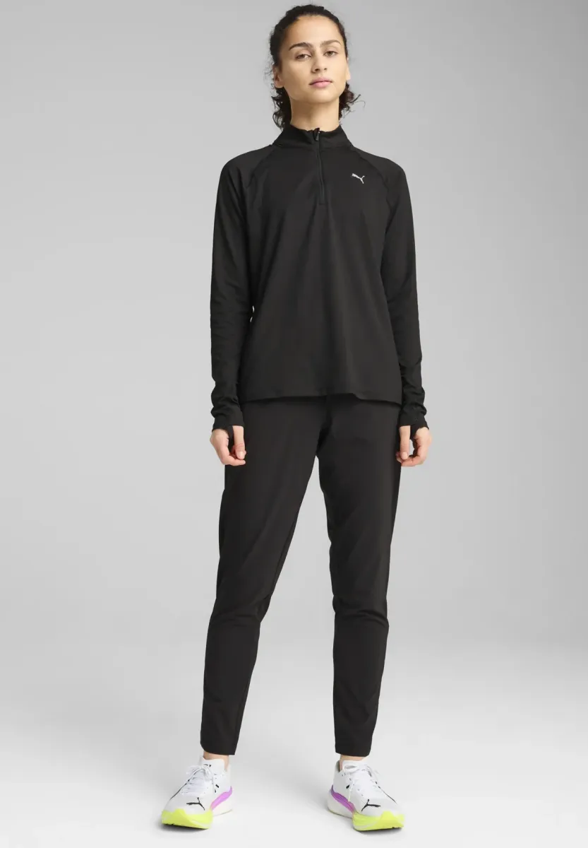 RUN VELOCITY CLOUDSPUN - Langarmshirt - black