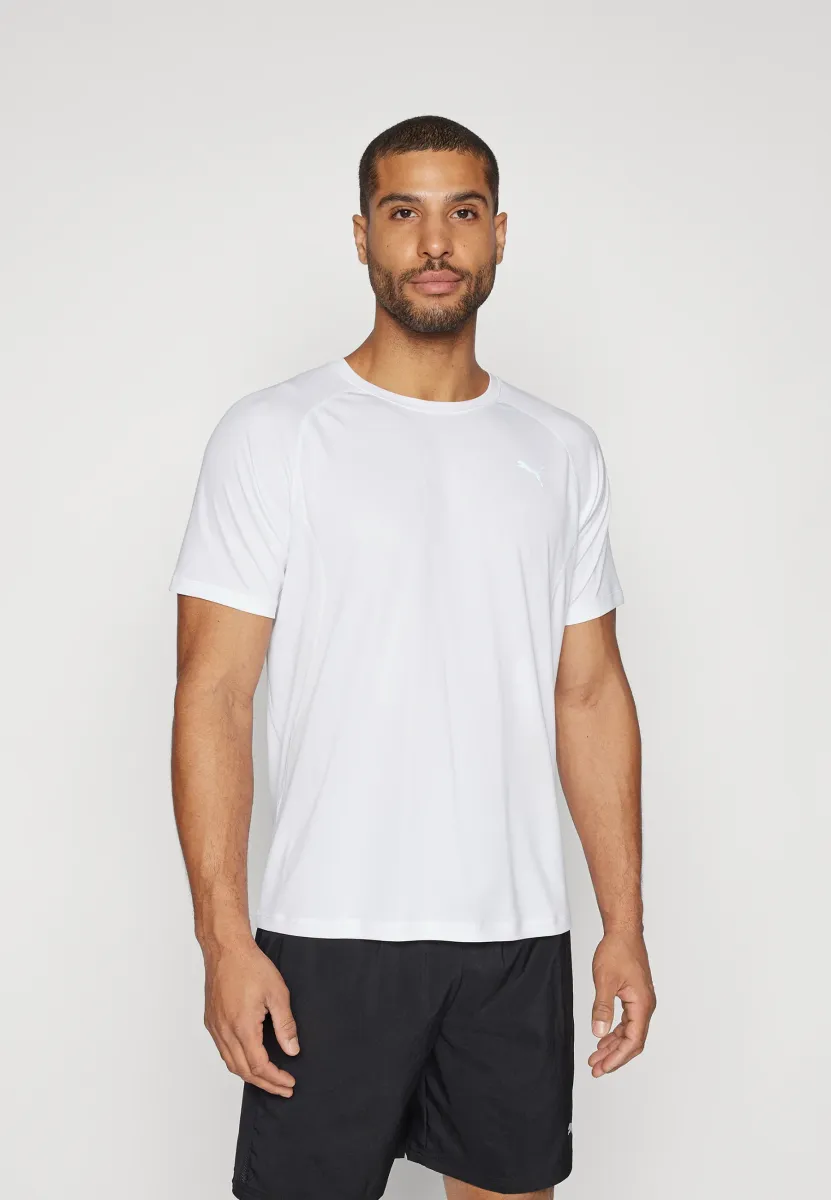 RUN VELOCITY TEE  - T-Shirt basic - white
