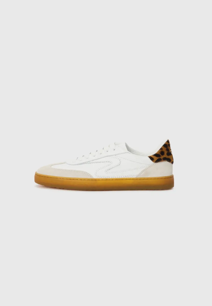 RUNAROUND - Sneaker low - cobblestone/white