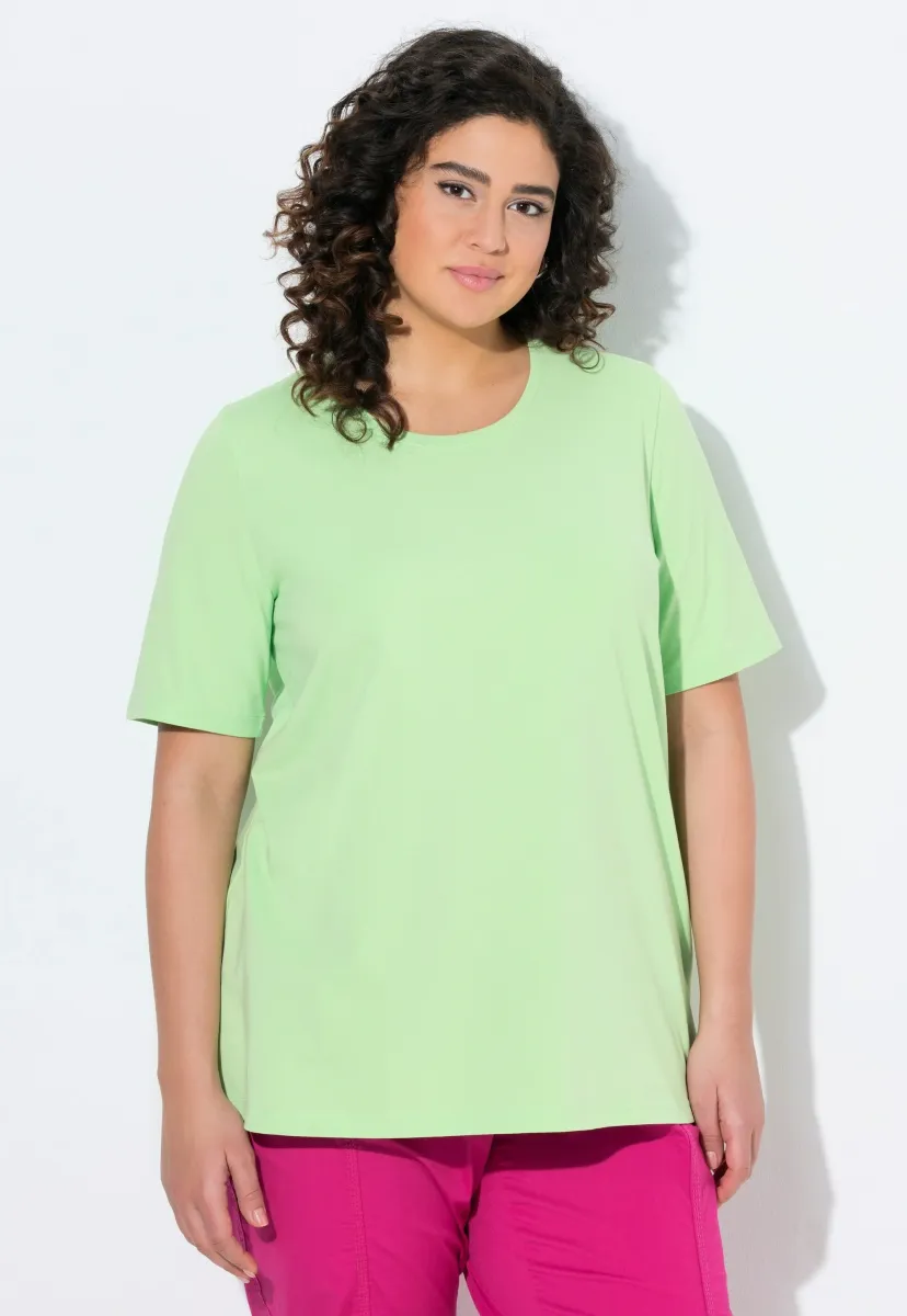 RUNDHALSAUSSCHNITT - T-Shirt basic - green