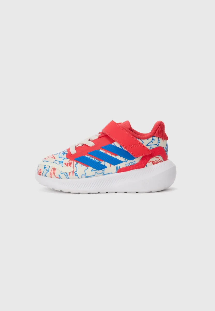 RUNFALCON DINO - Sneaker low - off white/bright royal/semi lucid red