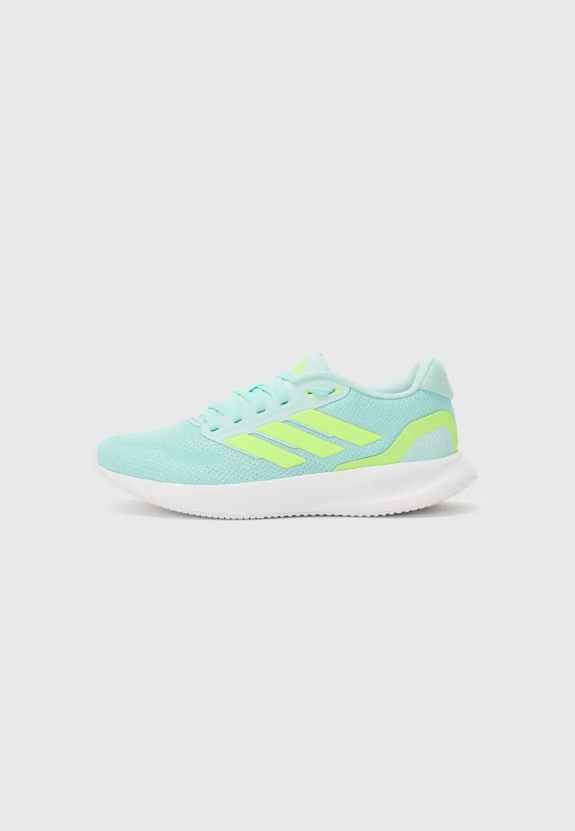 RUNFALCON - Laufschuh Straße - semi flash aqua/lucid lemon/core black