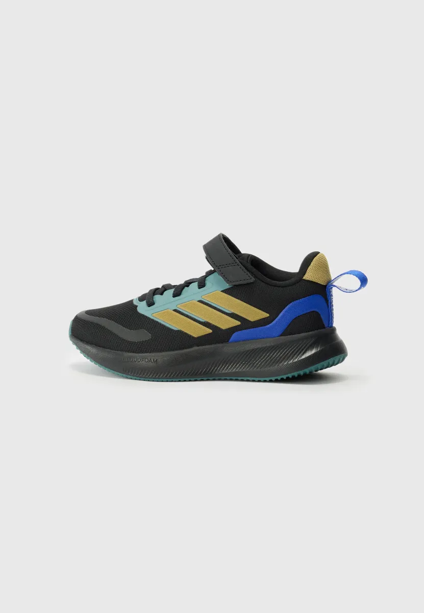 RUNFALCON UNISEX - Sneaker low - core black/khaki/preloved teal