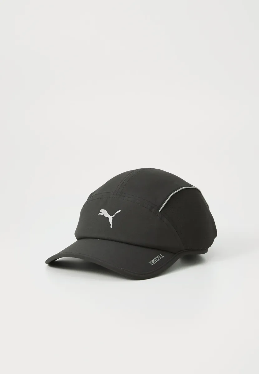 RUNNER SHORT VISOR 5 PANEL UNISEX - Cap - black