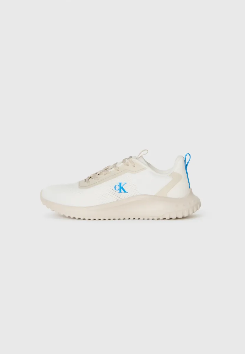 RUNNER - Sneaker low - white/eggshell/indigo blue