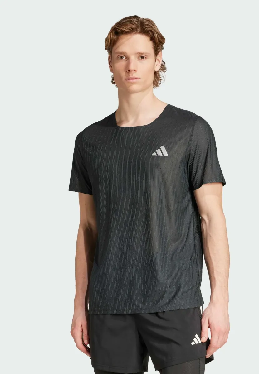 RUNNING CLIMACOOL - Sport T-Shirt - black   grey six