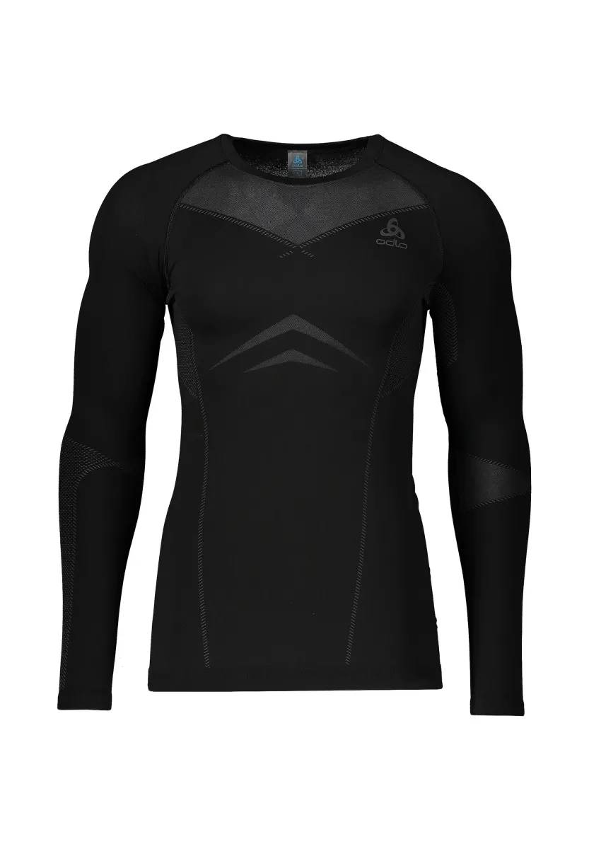 RUNNING - FUNKTION PERFORMANCE FUNDAMENTALS LIGHT CREW - Langarmshirt - schwarz