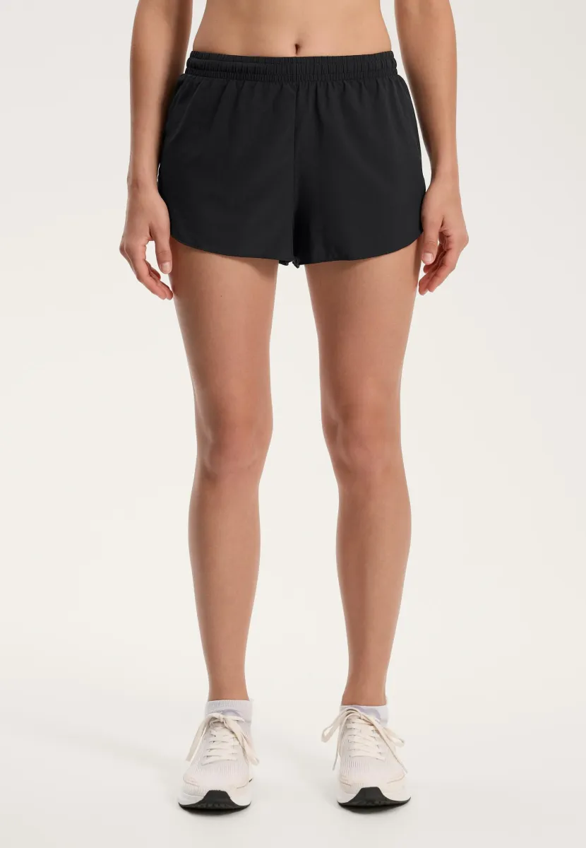 RUNNING - Kurze Sporthose - black