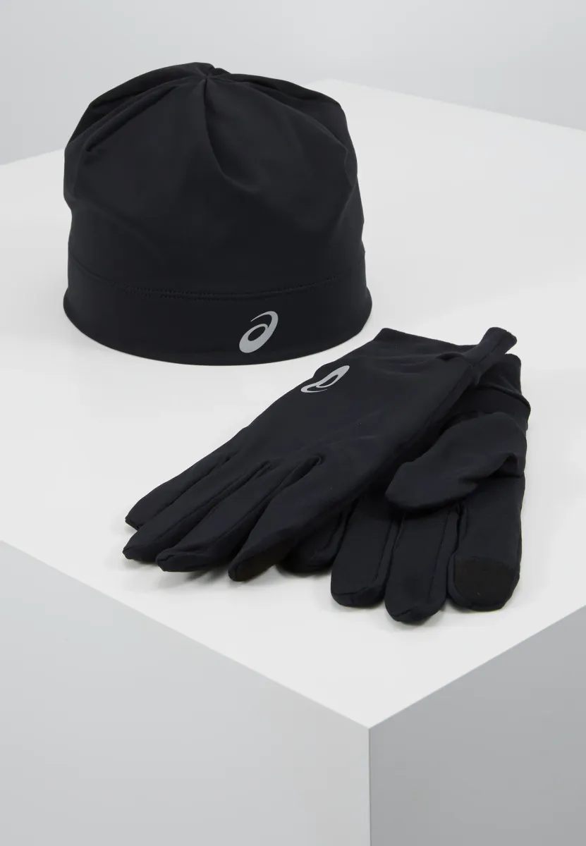 RUNNING PACK SET UNISEX - Fingerhandschuh - performance black