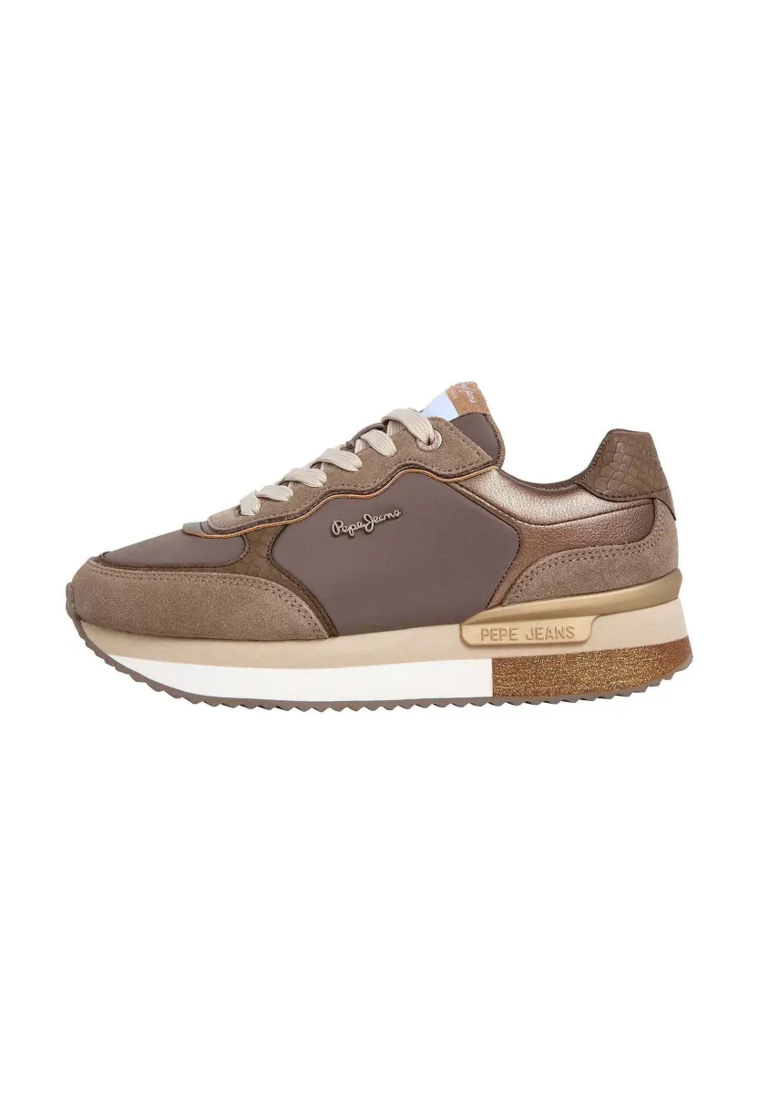 RUSPER GLAM - Sneaker low - bronze/beige