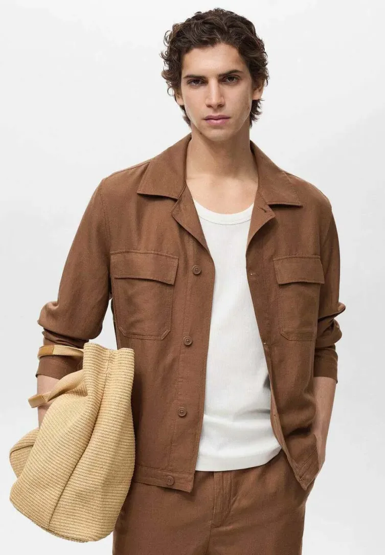 RUSTIC - Leichte Jacke - brown