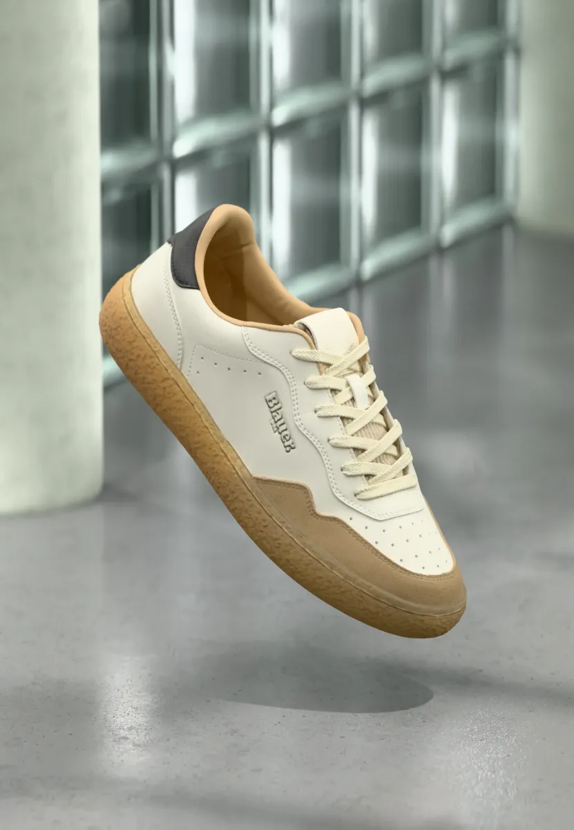 RUSTON01 - Sneaker low - cream/black