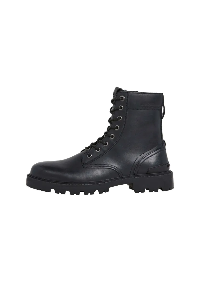RYAN - Schnürstiefelette - black