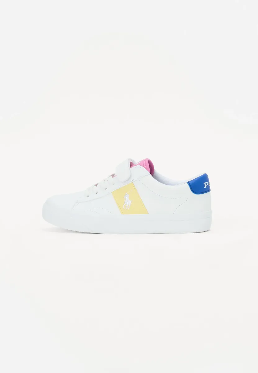 RYLEY UNISEX - Sneaker low - white smooth / yellow