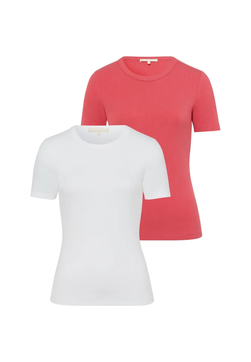RYLIEE MULTIPACK - T-Shirt basic - slate rose white