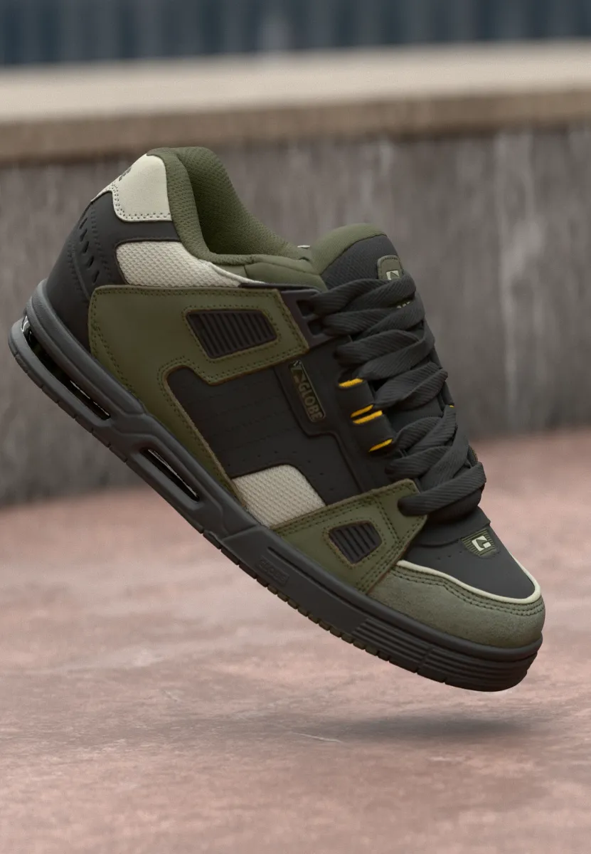 SABRE - Sneaker low - black/army