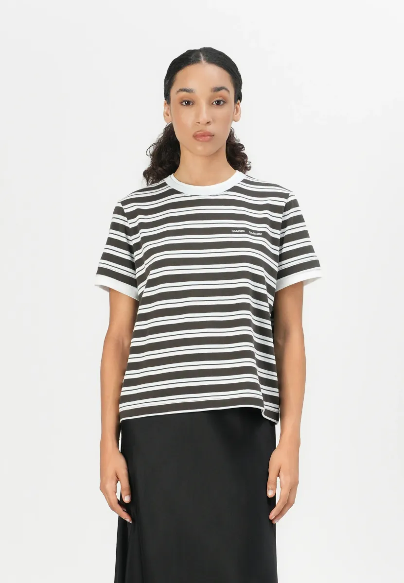 SACAMINA - T-Shirt print - turkish coffee