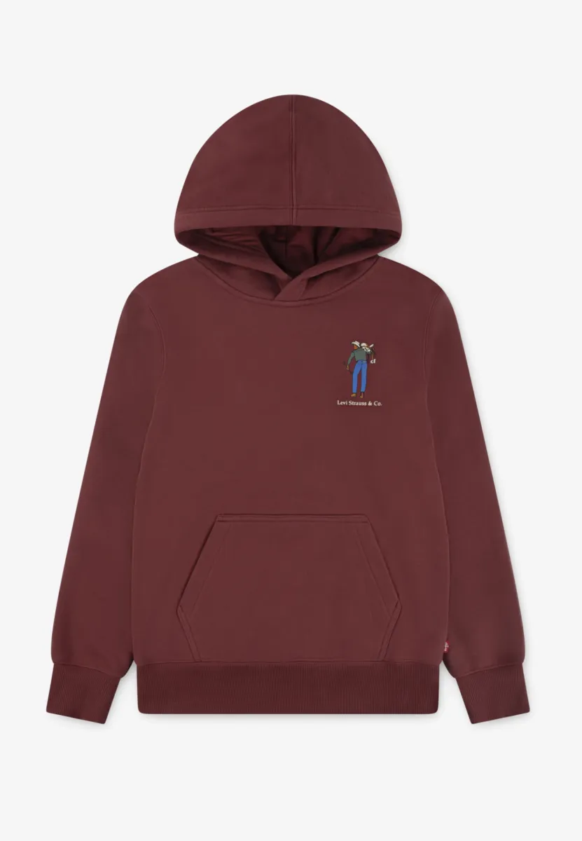 SADDLE MAN - Sweatshirt - red pear
