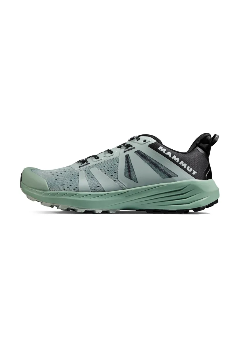 SAENTIS - Laufschuh Trail - dark silver sage black