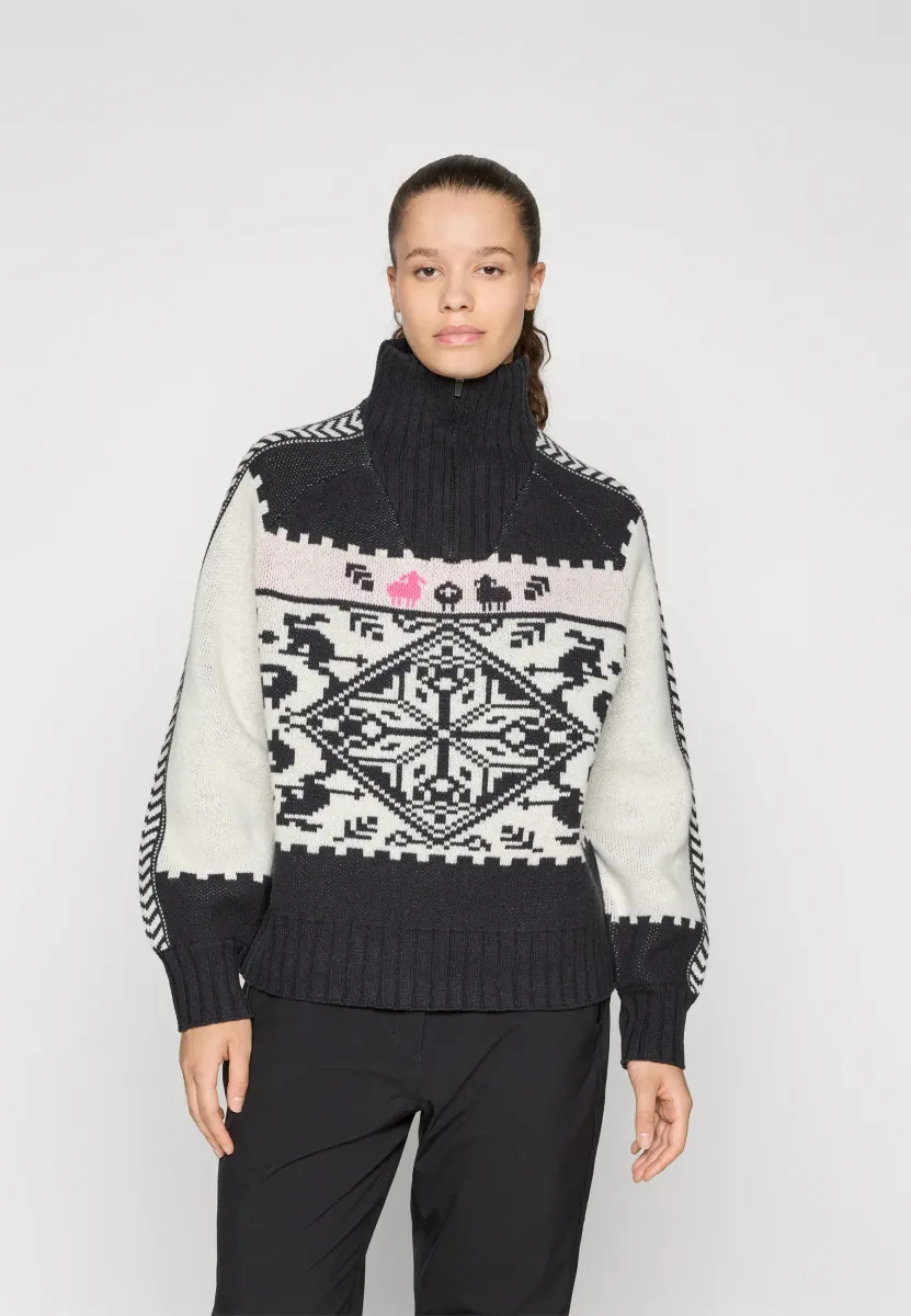 SAGA  - Strickpullover - off white