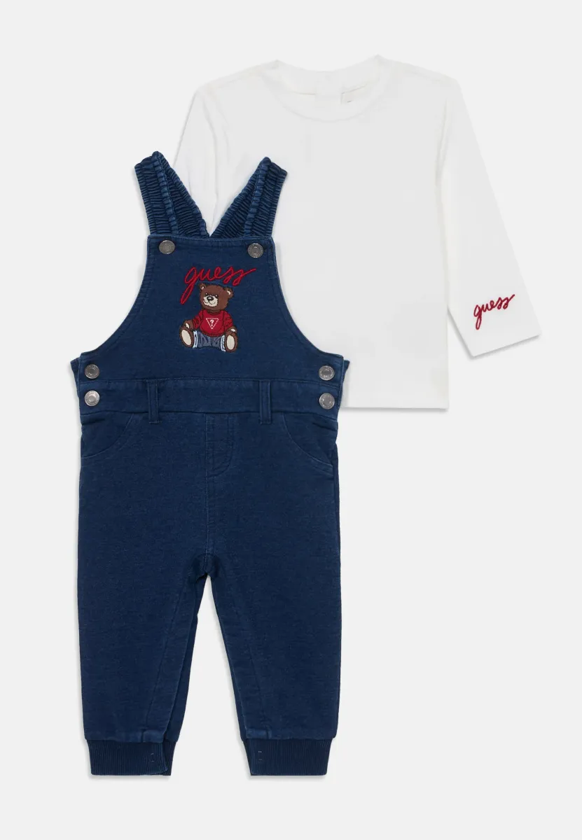 SALOPETTE BABY SET - Latzhose - pure white