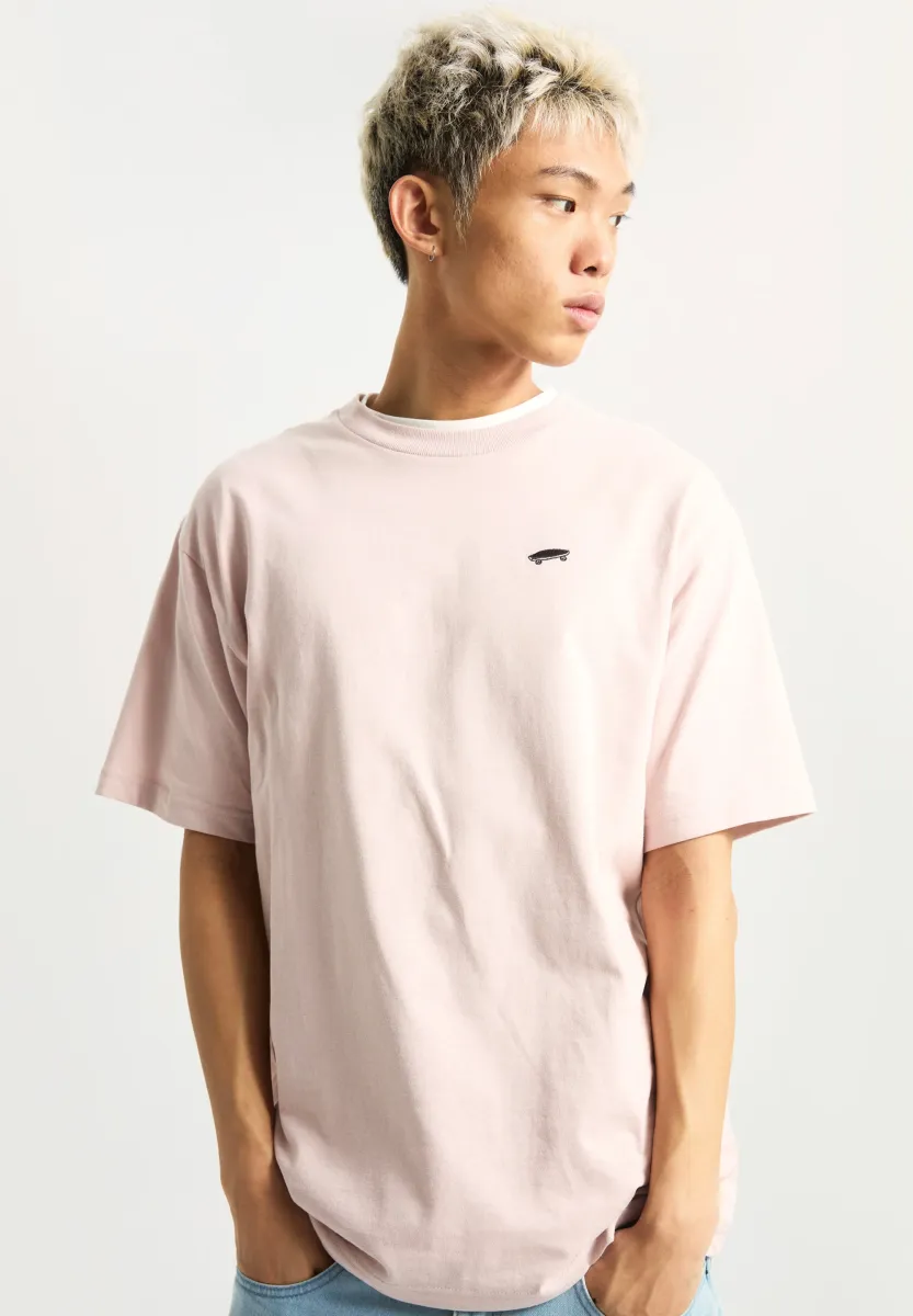 SALTON LOOSE FIT  - T-Shirt basic - light brown
